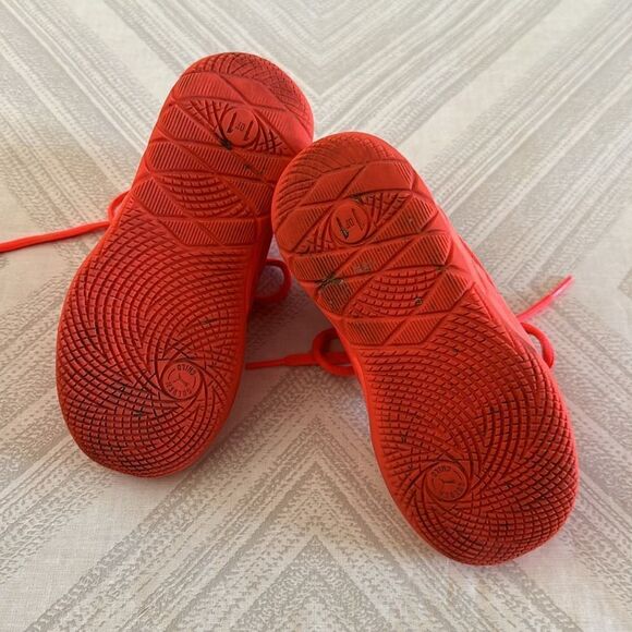 Puma LaMelo Ball MB.01 Not From Here Youth 11C Red Blast High Top Sneakers - Picture 5 of 5